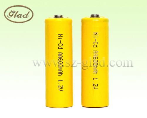 1.2V AA/AAA 250~ 1000mAh Ni-Cd rechargeable battery 5