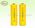 1.2V AA/AAA 250~ 1000mAh Ni-Cd rechargeable battery