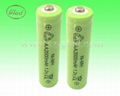 Size AA 3.6V  nimh rechargeable battery packs 1200mAh 2