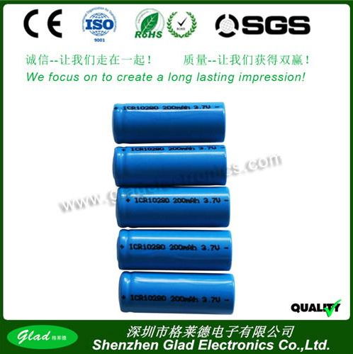 1100~2800mAh li-ion battery 3.7v cell 18650 2200mah 4