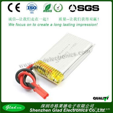 Supply 1200mAh 3.7v li-ion polymer rechargeable battery 503759  4