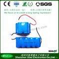 Size AA 3.6V  nimh rechargeable battery packs 1200mAh 4