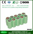 Size D 12V 8000~10000mAh rechargeable Ni-MH batteries