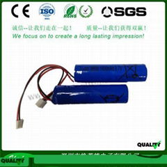 2400mAh 18650 li-ion battery 3.7v for torch light