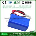 11.1V 5200mAh lithium-ion battery pack for solar panels 2