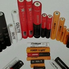 3.6v Sub-SC ni-cd flashlight battery pack 2500mAh