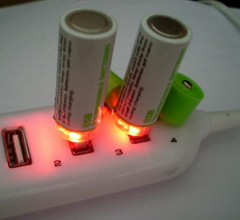 usb rechargeable AA battery 1500mAh