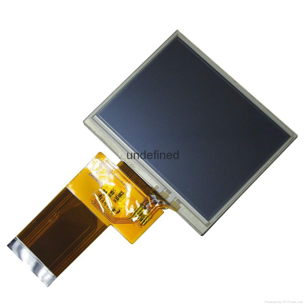 3.5'' 320x240 display with 400-nit Brightness and 24-bit RGB/54-pin interface 2