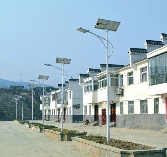 Solar power street light