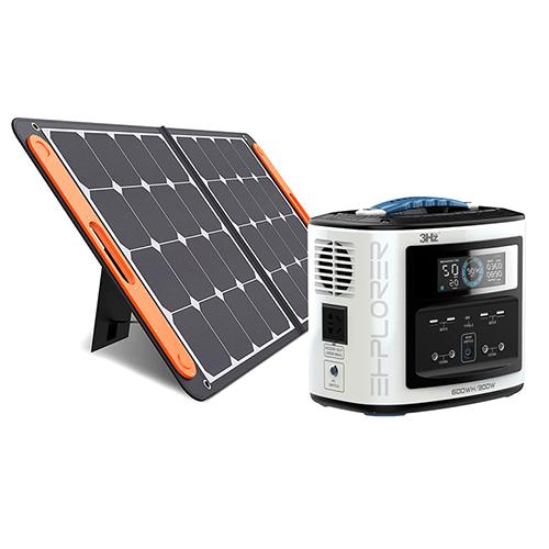 600WH Solar Portable Power Station 