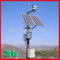 Solar power street monitoring system