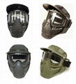 GP-MS007 Full Face Airsoft Paintball Goggle Clear Lens Mask 3