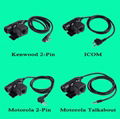 GP-U94 Z-Tac U94 Headset Cable & PTT (Kenwood,MOT,ICOM,Yaesu) 2