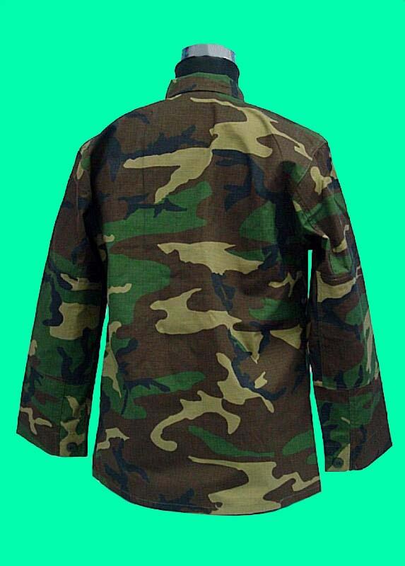 GPMJ022 BDU,Military Uniform,Army Uniform,Woodland Golden Python