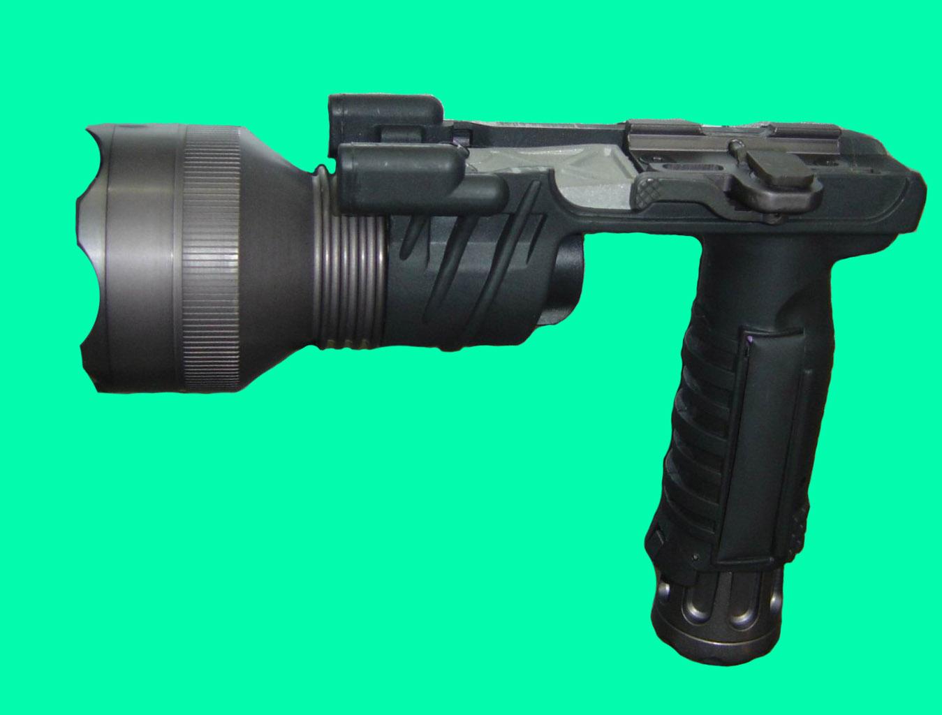 GP9625 Tactical Rechargeable Flashlight with grip Golden Python