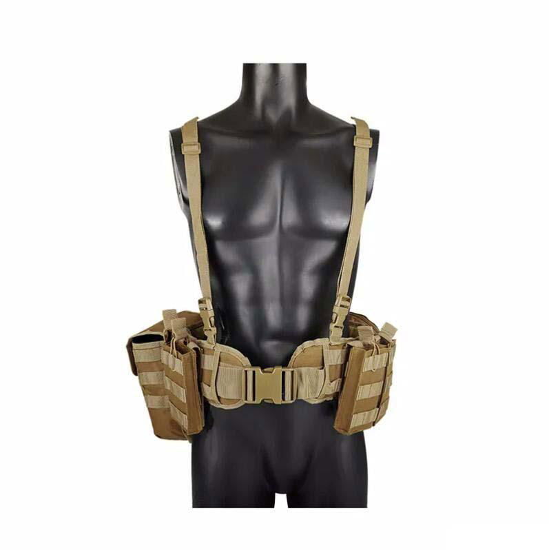 Chest Rig,Polyester Hunting Belt Equipment Stable Multi-function Weight Belt