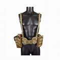 Chest Rig,Polyester Hunting Belt Equipment Stable Multi-function Weight Belt