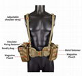 Chest Rig,Polyester Hunting Belt Equipment Stable Multi-function Weight Belt