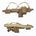 Chest Rig,Polyester Hunting Belt Equipment Stable Multi-function Weight Belt 3