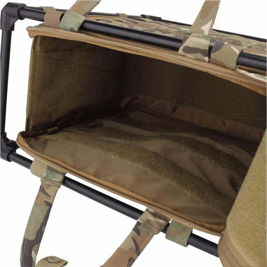Outdoor Office Portable Table With Large Capacity Tactical Storage Bag 2