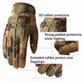 High Quality Comuflage Outdoor Hunting Climbing Full Finger Gloves