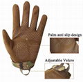 High Quality Comuflage Outdoor Hunting Climbing Full Finger Gloves