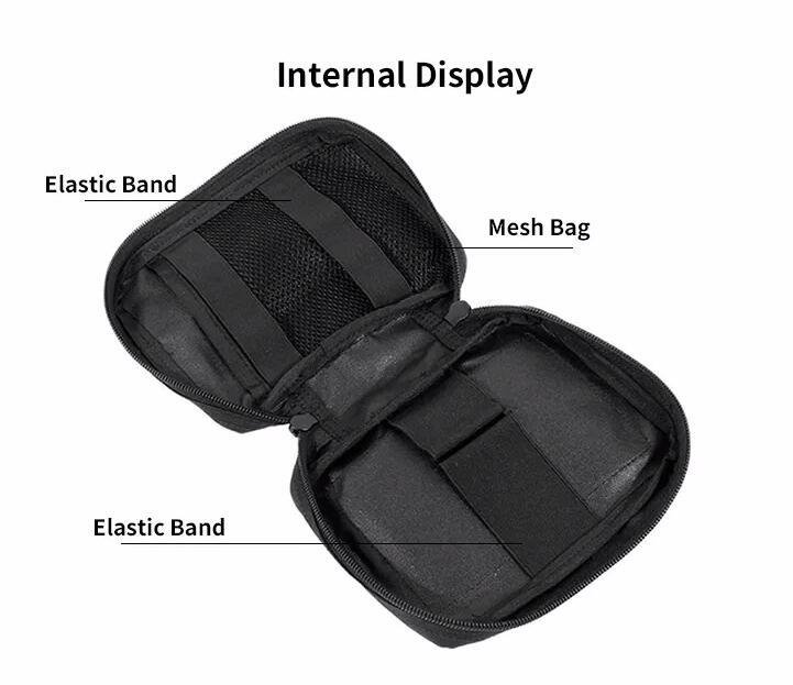 Outdoor Medical IFAK Tactical Trauma Bag Medical First Aid Kit Pouch 3
