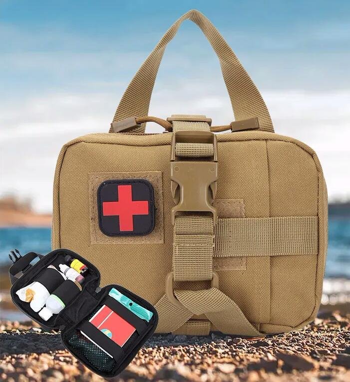 Outdoor Medical IFAK Tactical Trauma Bag Medical First Aid Kit Pouch