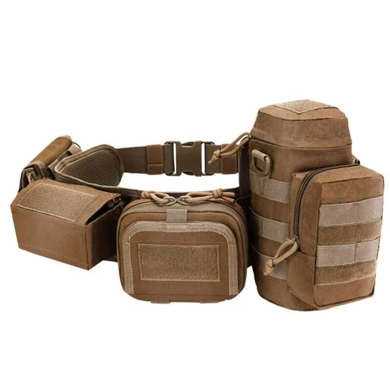 Nylon Multicam Hunting Combination Tactical Duty Waist Belt