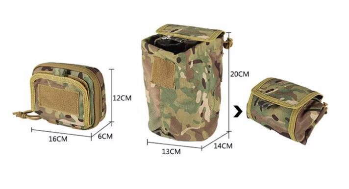 Nylon Multicam Hunting Combination Tactical Duty Waist Belt 5