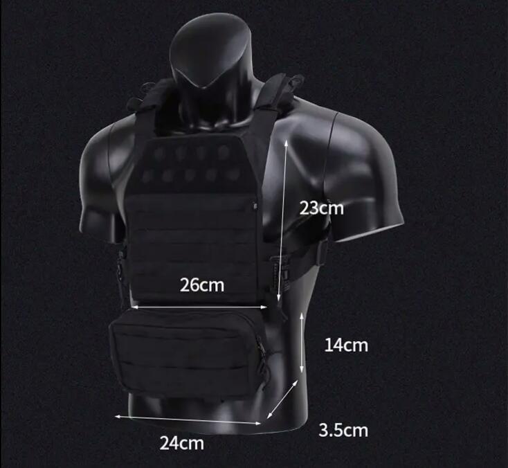 GP-V028 Light Weight Quick Release Plate Carrier Nylon Molle  5