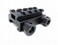 GP-M1RT4L 1/2” 4 Slots See-Through Riser Mount