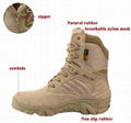 Men's Outdoor Boots Tactical Desert Hiking Leather Boots  4