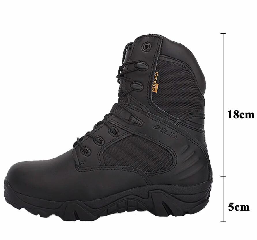 Sports Genuine Leather Tactical Boots For Mens Shoes 2