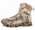 Leather waterproof tactical delta boots