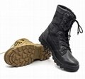 tactical boots, cow leather Waterproof desert boots