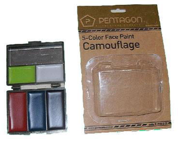 GP-FP001 5-color Face Paint Camouflage,Special Force face make up