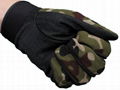 Camuflaje guantes ligeros tácticos de asalto antideslizantes 1