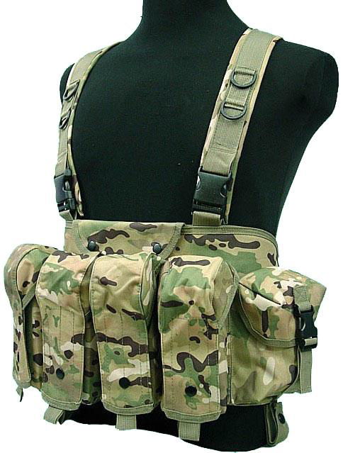 AK multicam Tactical Combat load torácice RIG