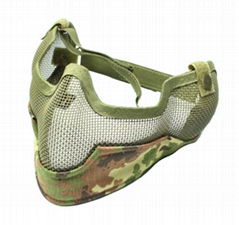 GP-MS004 DELUXE Stalker Metal Face Raider Mesh Mask