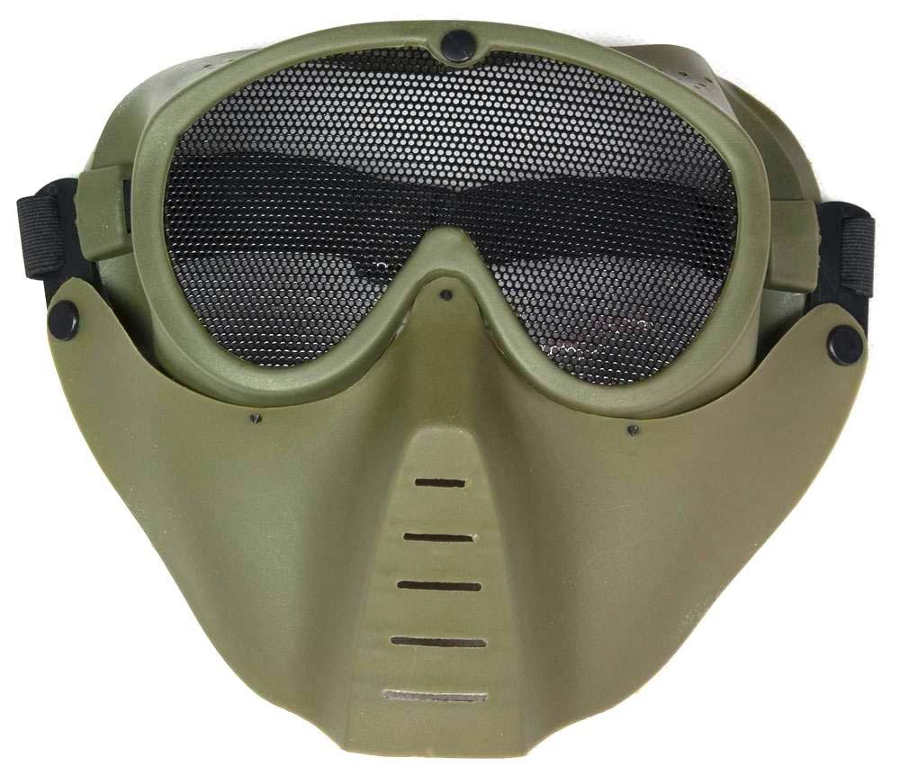Gafas tácticas de máscara facial Airsoft