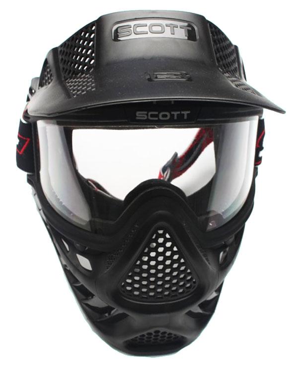 GP-MS008 Airsoft Paintball Full Face Goggle Clear Mask 