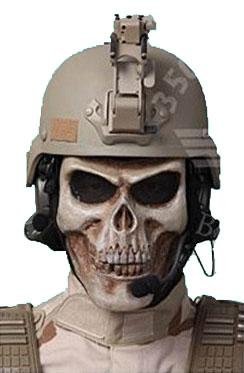 GP-MS010 Army of Two Light Skull Face Mask 