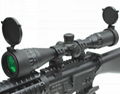 3-9X40 Full Size AO Mil-dot RGB Zero Locking and Zero Resetting Scope 2