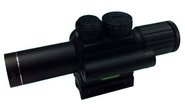 4X25 Sighting telescope/gun sight