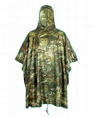 Adult camouflage raincoat