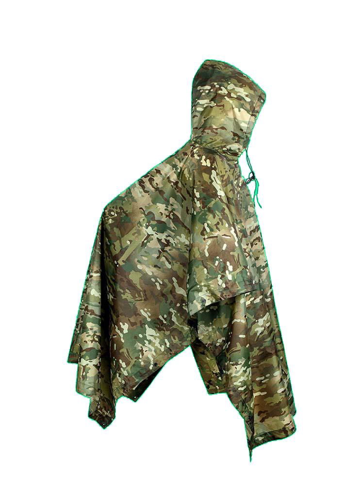 Adult camouflage raincoat 2