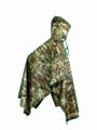 Adult camouflage raincoat