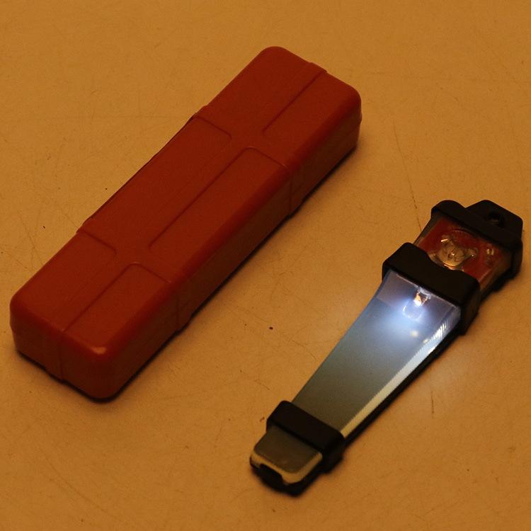 Z-TAC AIRSOFT V-LITE TYPE LED SAFETY HELMET LIGHT MARKER (RED) T 6