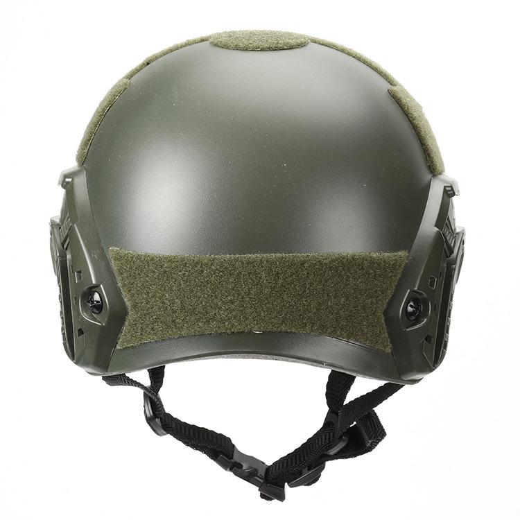 Casco ibh con soporte de gafas nvg y barra lateral 3